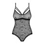 Мереживне боді з доступом Obsessive 818-TED-1 teddy XS/S, чорне