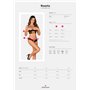Комплект Obsessive Roxelia 2-pcs crotchless set XL/2XL SO9073 Obsessive (Польща) фото - Luxbikini