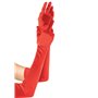Довгі атласні рукавички Leg Avenue Extra Long Satin Gloves, One Size, червоні