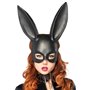 (SALE) Пластикова маска кролика Leg Avenue Masquerade Rabbit Mask, чорна, One Size, на резинці
