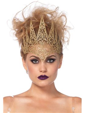 Широка корона Leg Avenue Die Cut Royal Crown, золота