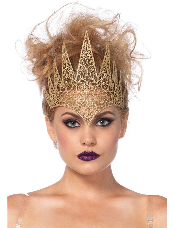 Широка корона Leg Avenue Die Cut Royal Crown, золота