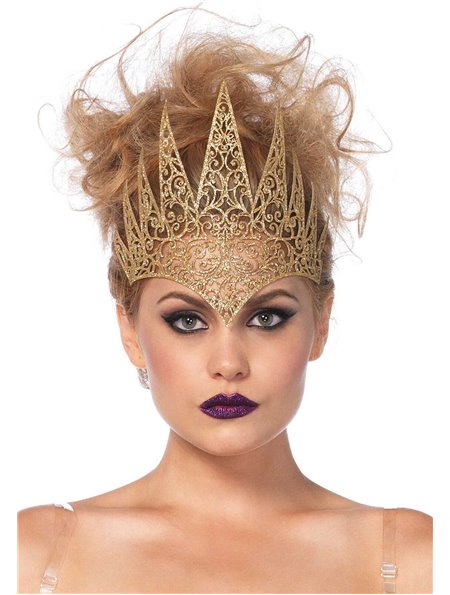 Широка корона Leg Avenue Die Cut Royal Crown, золота