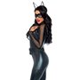 Еротичний костюм супергероя-кішечки Leg Avenue Wicked Kitty S, комбінезон, пояс, маска, вушка SO9128 Leg Avenue (США) фото - ...