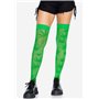 Панчохи з малюнком Leg Avenue 420 Net thigh highs Green SO9160 Leg Avenue (США) фото - Luxbikini