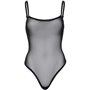 Еротичне боді Leg Avenue Cami bodysuit with thong Black M/L, на бретелях