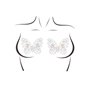 Пестис-метелики з кристалів Leg Avenue Chrysallis nipple sticker, наліпки, світяться у темряві
