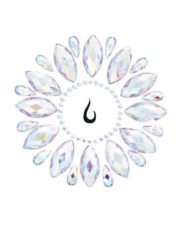 Стрази-прикраси для тіла Leg Avenue Fluer body jewels sticker, наліпки