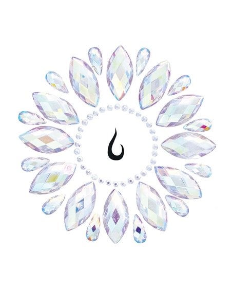 Стрази-прикраси для тіла Leg Avenue Fluer body jewels sticker, наліпки