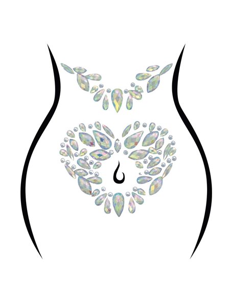 Стрази-прикраси для тіла Leg Avenue Novalie body jewels sticker, наліпки