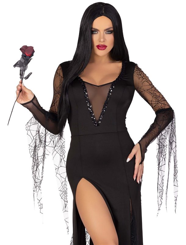 Костюм Мортіші Аддамс Leg Avenue Sexy Spooky Morticia M SO9216 Leg Avenue (США) фото - Luxbikini