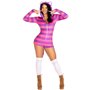 Комбінезон-костюм кішечки Leg Avenue Comfy Cheshire M, з капюшоном SO9225 Leg Avenue (США) фото - Luxbikini