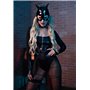Еротичний костюм кішечки Leg Avenue Fierce Feline L, боді, пояс з підв’язкою, маска кішки SO9230 Leg Avenue (США) фото - Luxb...