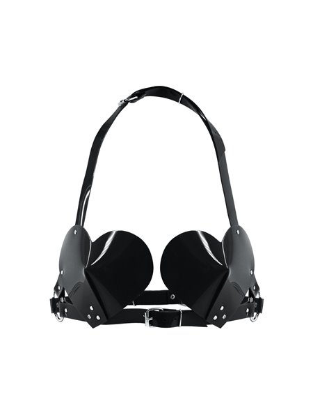 Ліф Серце Feral Feelings - Hearts Bra Black