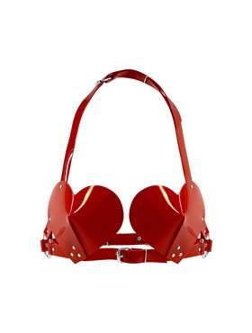 Ліф Серце Feral Feelings - Hearts Bra Red