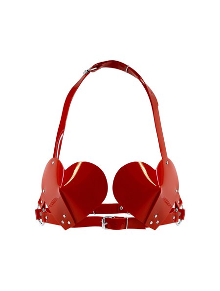 Ліф Серце Feral Feelings - Hearts Bra Red