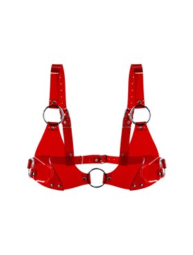 Ліф класичний Feral Feelings - Bikini Top Red Trasparent