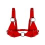 Ліф класичний Feral Feelings - Bikini Top Red Trasparent