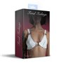 Ліф з натуральної шкіри Feral Feelings - Bikini Top White