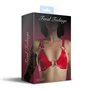 Ліф з натуральної шкіри Feral Feelings - Bikini Top Red