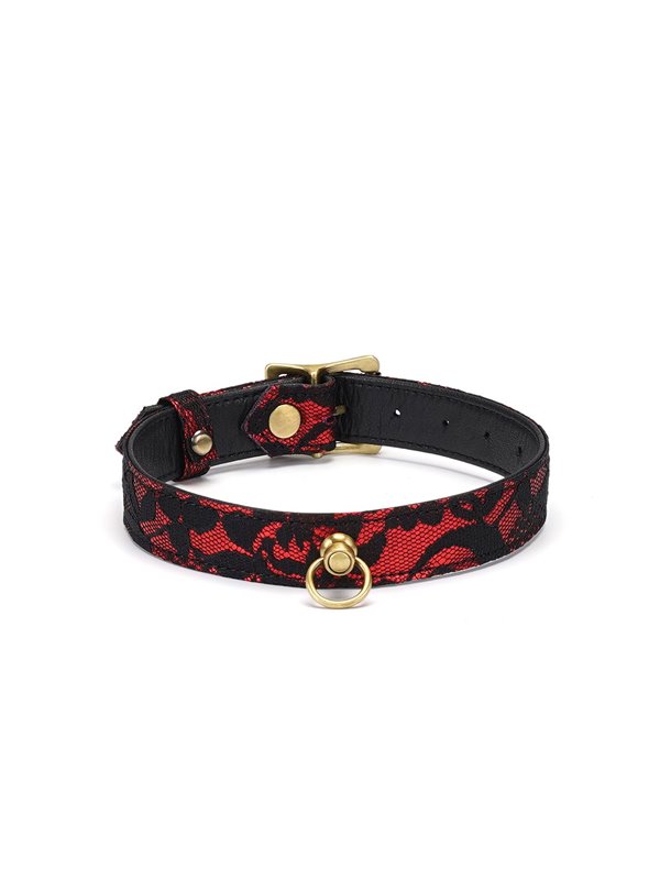 Чокер з кільцем для повідця Liebe Seele Victorian Garden Choker