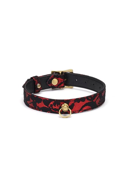 Чокер з кільцем для повідця Liebe Seele Victorian Garden Choker