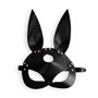 Шкіряна маска Зайчика Art of Sex - Bunny mask, колір Чорний