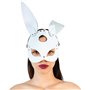 Шкіряна маска Зайчика Art of Sex - Bunny mask, колір Білий SO9646 Art of Sex (Україна) фото - Luxbikini