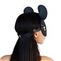 Шкіряна маска мишки Art of Sex - Mouse Mask, колір Чорний