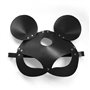 Шкіряна маска мишки Art of Sex - Mouse Mask, колір Чорний