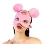 Шкіряна маска мишки Art of Sex - Mouse Mask, колір Рожевий