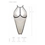 Боді з доступом Passion CHIKA BODY S/M, cream
