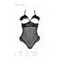 Еротичне боді Passion DOLLY BODY, XXL/XXXL, black, з відкритими чашками