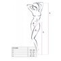 Еротичні колготки-бодістокінг Passion ECO S009 red SO9710 Passion (Польща) фото - Luxbikini