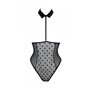 Еротичне боді Passion TRISHA BODY, S/M, black, з відкритими чашками