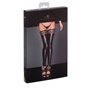 Панчохи з мокрим ефектом Noir Handmade F135 Powerwetlook stockings, S, без мисків
