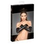 Мітенки Noir Handmade F213 Elastic eco leather fingerless gloves, M, екошкіра