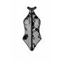 Боді Noir Handmade F314 Ego, XL, black, сітка, халтер, високі вирізи, блискавка по всій довжині