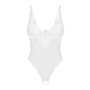 Боді з доступом Obsessive Alissium crotchless teddy, M/L, ліф з м’якою чашкою, високі трусики