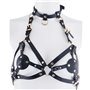 Портупея на груди LOCKINK SEVANDA Queen Chest Harness with Removable Bra