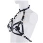 Портупея на груди LOCKINK SEVANDA Queen Chest Harness with Removable Bra