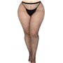Колготки Leg Avenue Spandex micro net tights, 1X/2X, чорні, у дрібну сітку, середня посадка SX1050 Leg Avenue (США) фото - Lu...