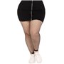 Колготки без стопи Leg Avenue Industrial Net footless tights, 1X/2X, чорні, в сітку SX1054 Leg Avenue (США) фото - Luxbikini