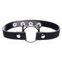 Чокер Master Series Kinky Kitty Ring Slim Choker - Black