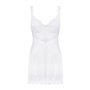 Сорочка Obsessive Amor Blanco underwire chemise & thong white L/XL SX1127 Obsessive (Польща) фото - Luxbikini