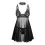 Бебі-дол Obsessive Donarella babydoll & thong XL/2XL SX1139 Obsessive (Польща) фото - Luxbikini