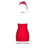 Сорочка Obsessive Kissmas chemise red 2XL/3XL SX1158 Obsessive (Польща) фото - Luxbikini