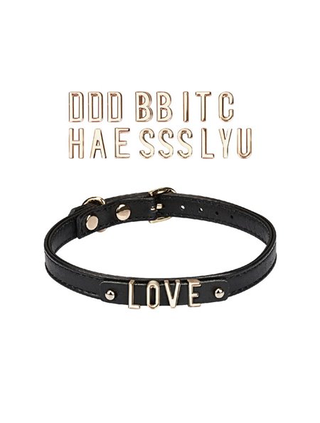 Чокер Liebe Seele DIY Choker with 21 Removable Letters