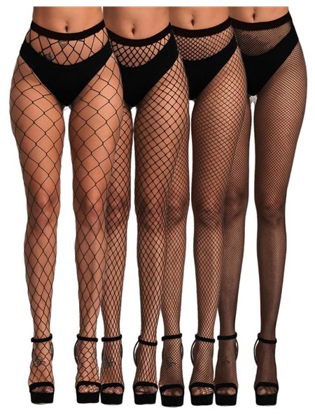 Комплект колготок JSY WW7040 Black One Size (4 шт)