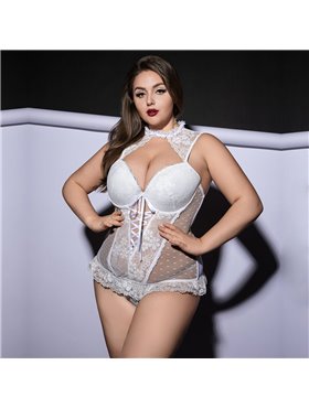 Корсет JSY P61132 White Plus Size